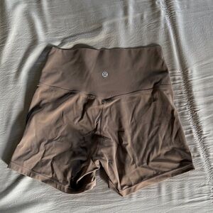 lululemon athletica Women's Tan Bike Shorts